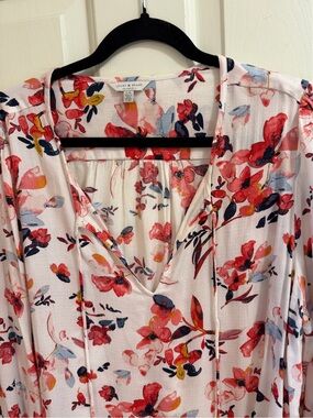 Lucky Brand Floral Blouse | L